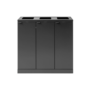 Bica Model 868 Affaldssortering 3×65 liter Åbne indkast