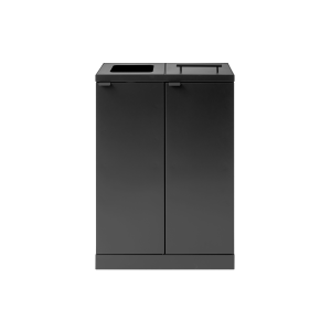 Bica Model 874 Affaldssortering 2×65 liter Løftelåg/åbent indkast