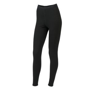 Aclima W Lightwool Longs Jet Black