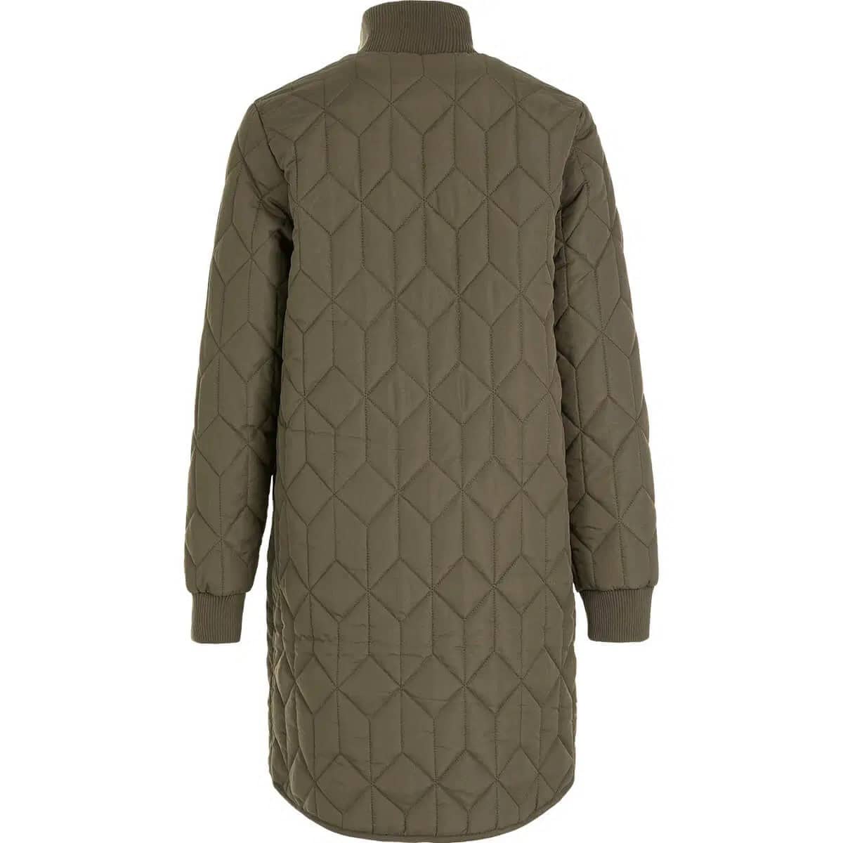 WR W Nokka Long Quilted Jacket Tarmac - Billede 8