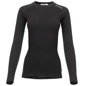 Aclima W Warmwool Crew Neck Jet Black
