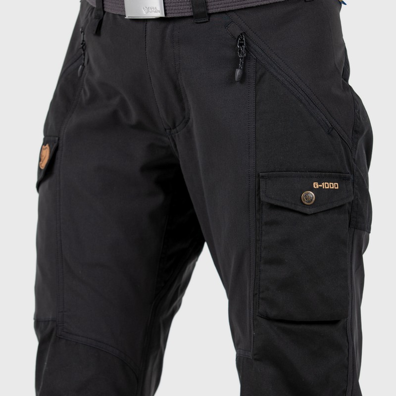 Nikka Trousers Curved W – Black - Billede 7