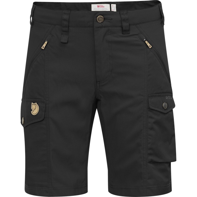 Nikka Shorts Curved W – Black
