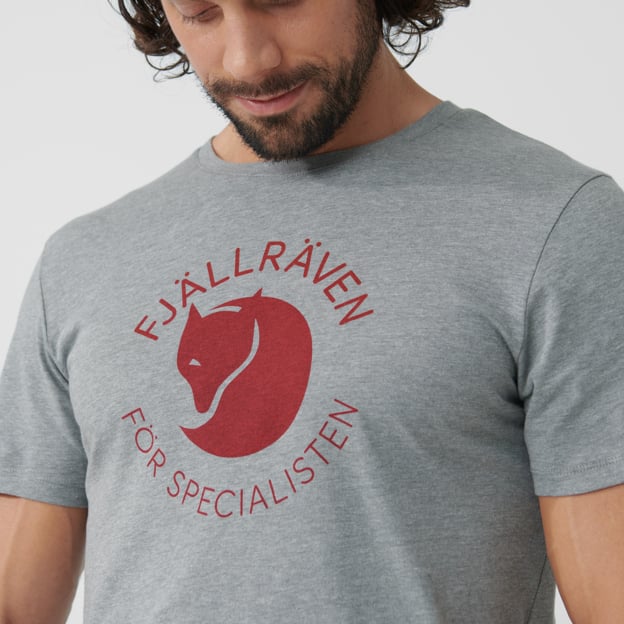 Fjällräven Fox Tshirt M Grey Melange - Billede 3