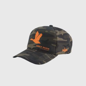 MJM BB Hunting Cap – Camo Green Grey Duck