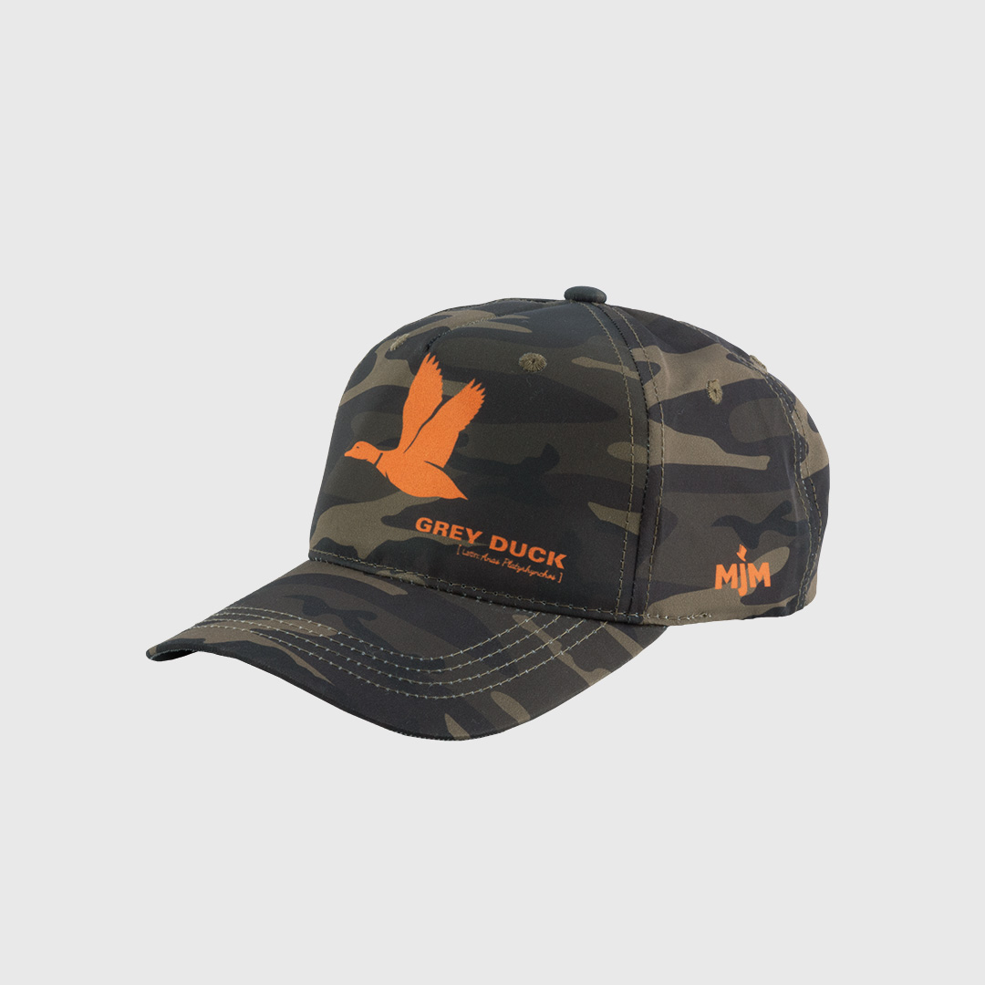 MJM BB Hunting Cap – Camo Green Grey Duck - Billede 2