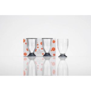 Bella Goblet – Smoke grey, 4pk