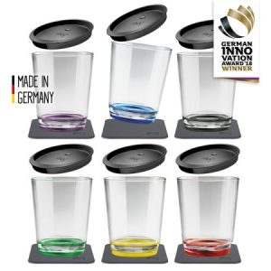 Silwy magnet glas multifarvede – 18 dele